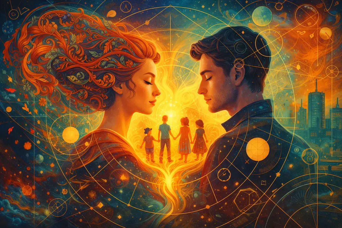 Composite charts explained: how relationships form a shared energy