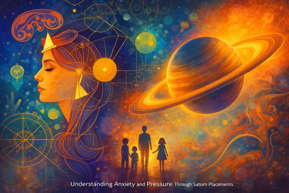 Understanding Anxiety and Pressure Through Saturn Placements