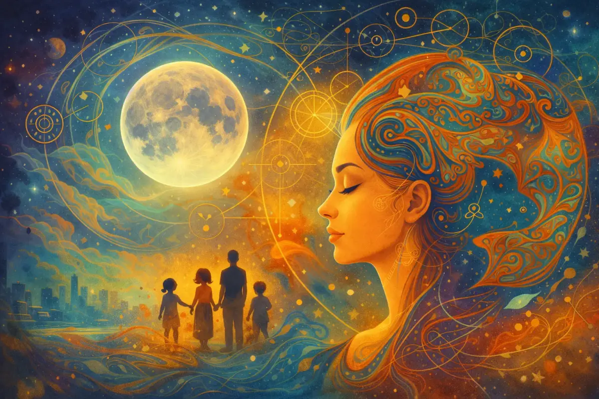 Why the Moon Rules the Inner World: The Moon’s Central Role in Vedic Astrology