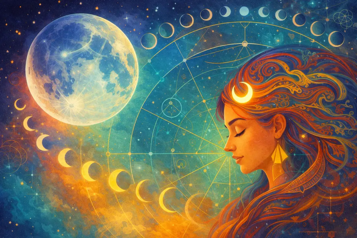 Moon Cycle Mastery: Track Emotional Rhythms with Your Chart