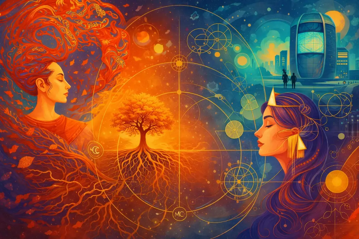 From Roots to Reputation: How to Read and Integrate the Midheaven–IC Axis