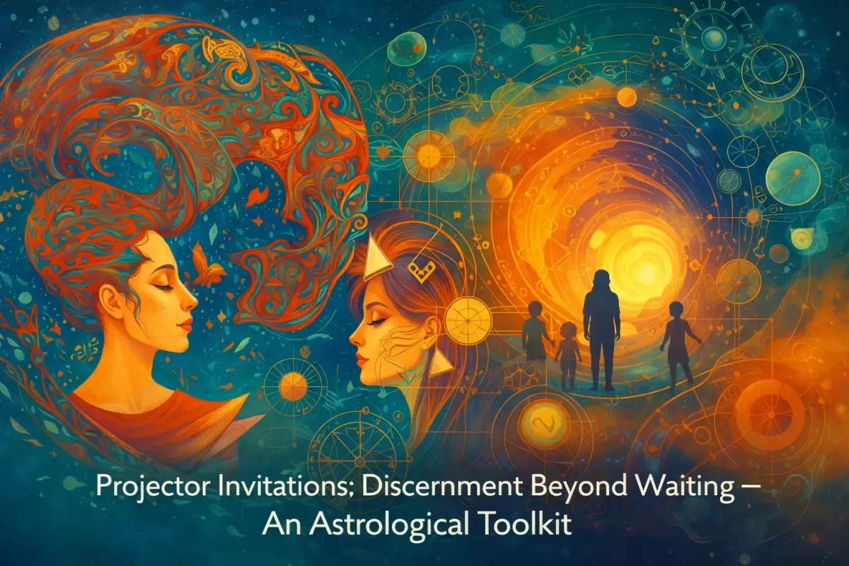 Projector Invitations: Discernment Beyond Waiting — An Astrological Toolkit