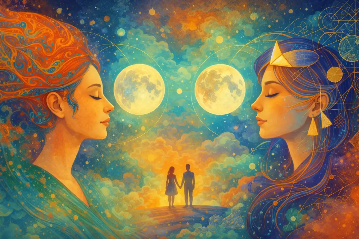 Moon-to-Moon Synastry: Reading Emotional Rhythms for Everyday Compatibility
