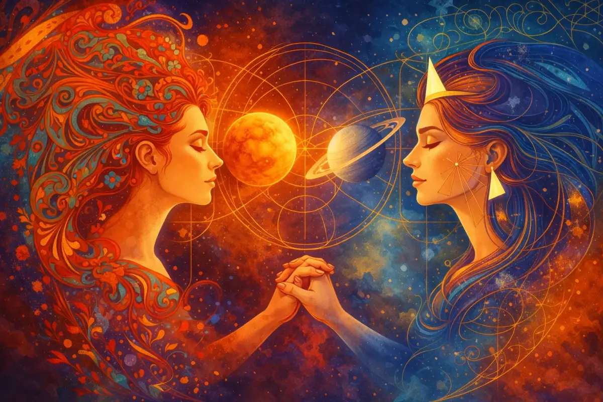 Venus to Saturn in Synastry: The Work of Lasting Care