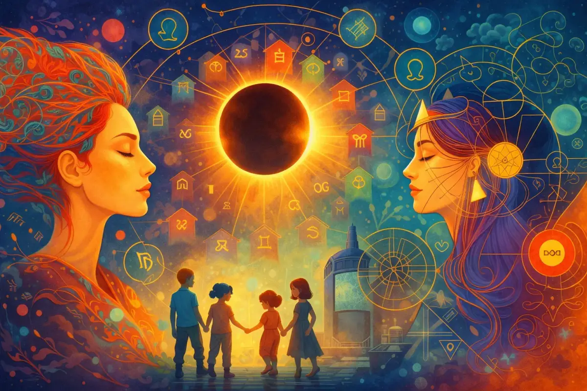 Reflecting Through Spring Eclipse Season: A House-by-House Guide