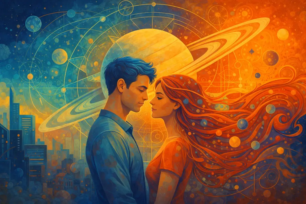 Composite Saturn: How a Relationship Builds Structure Without Becoming Rigid