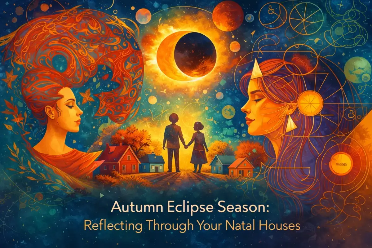 Autumn Eclipse Season: Reflecting Through Your Natal Houses