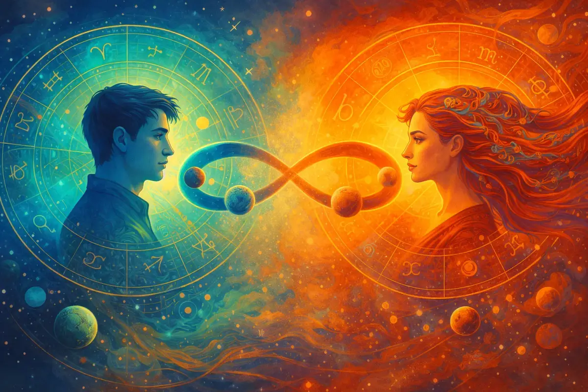 When Opposites Orbit: Practical Synastry for Very Different Charts
