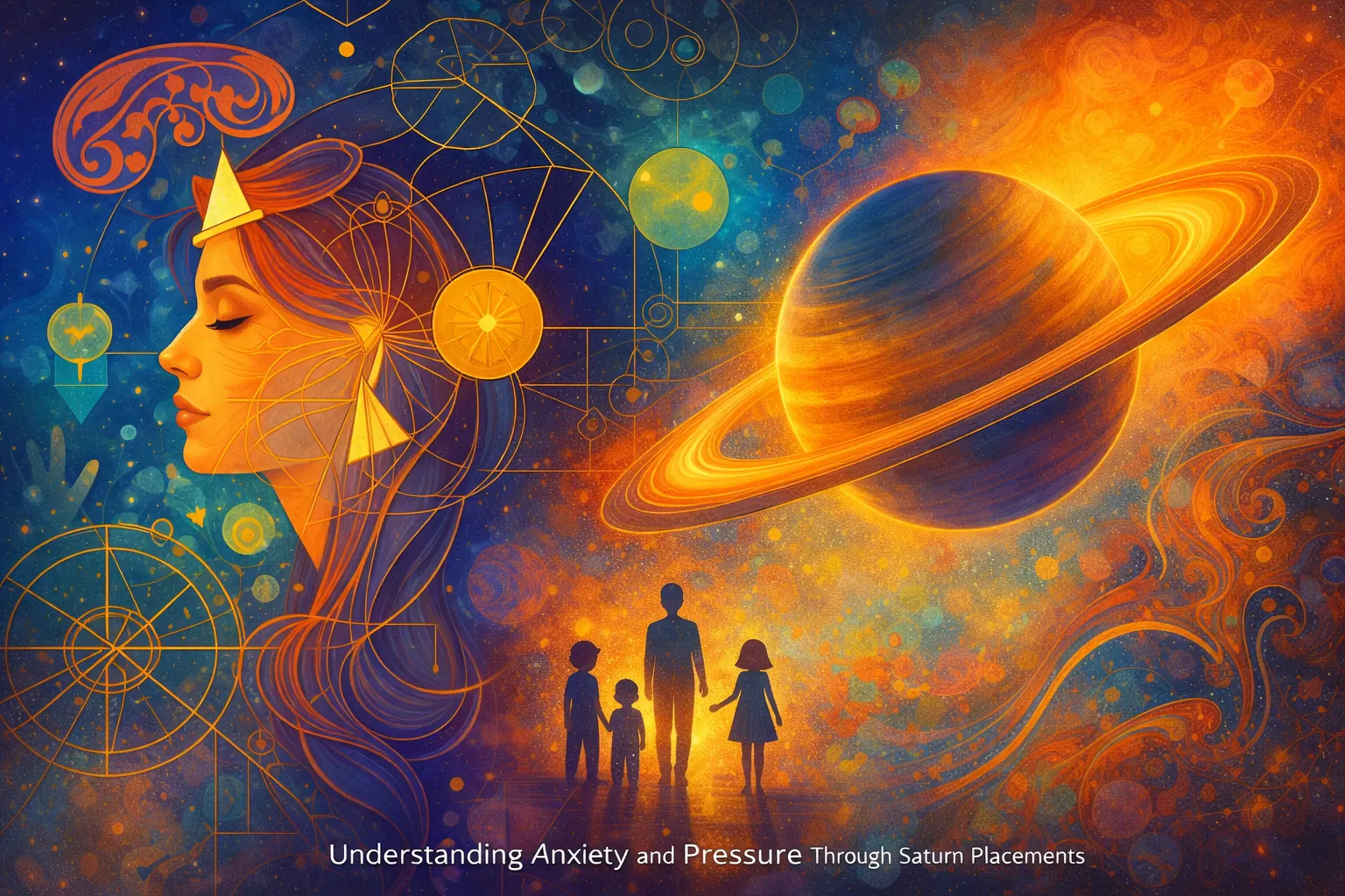 Understanding Anxiety and Pressure Through Saturn Placements
