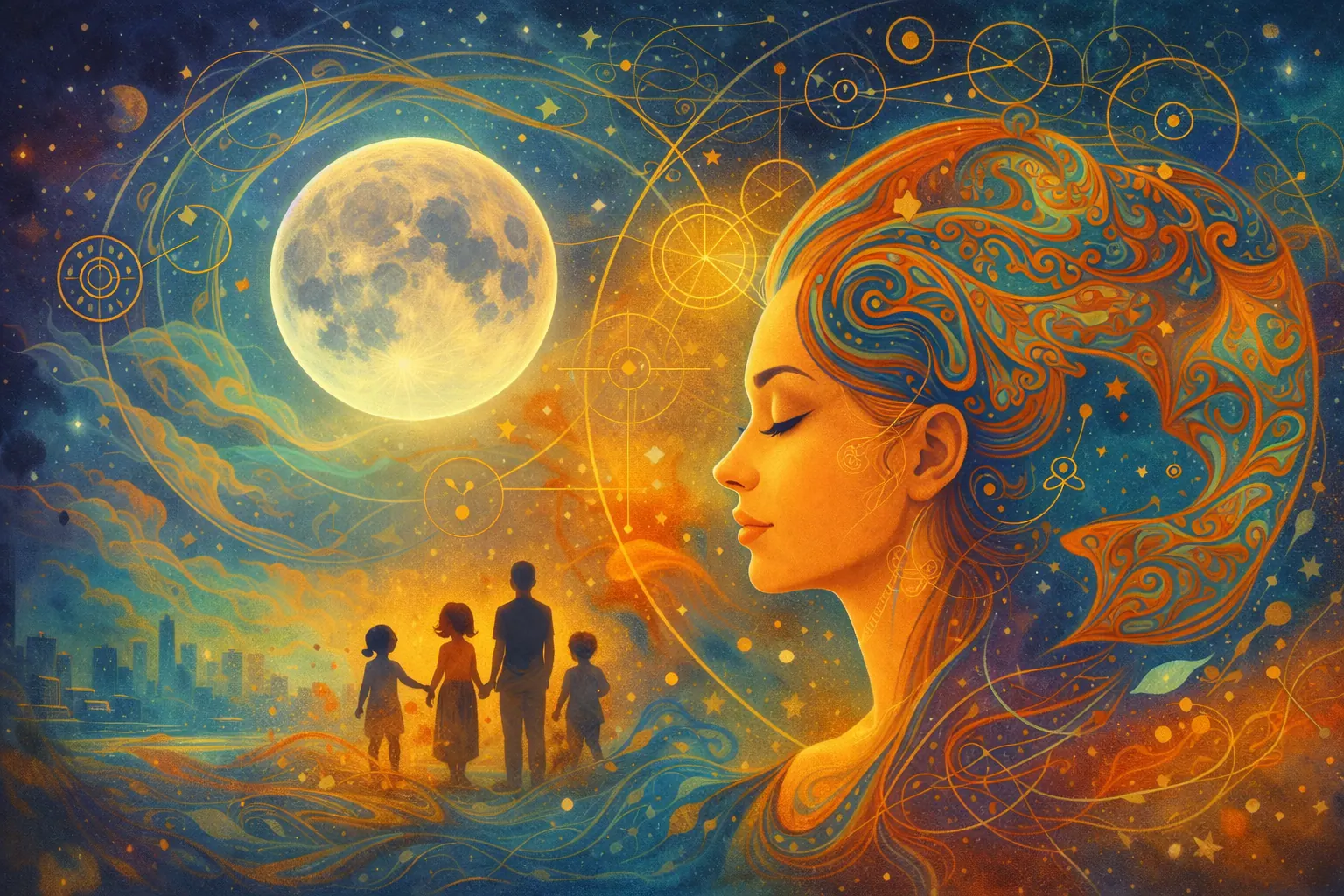 Why the Moon Rules the Inner World: The Moon’s Central Role in Vedic Astrology