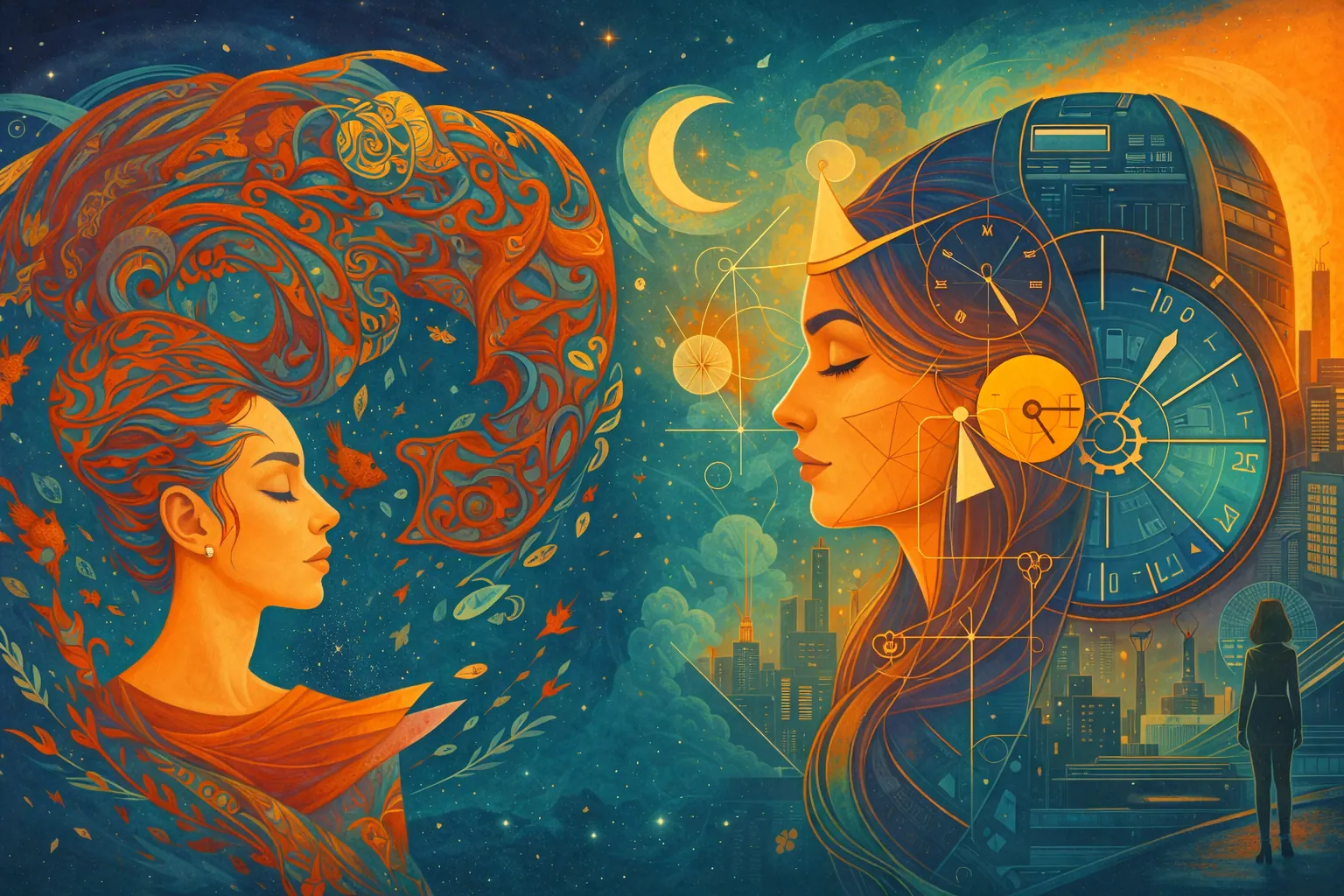 When to Read the Myth and When to Read the Clock: Balancing Symbolic and Literal Astrology