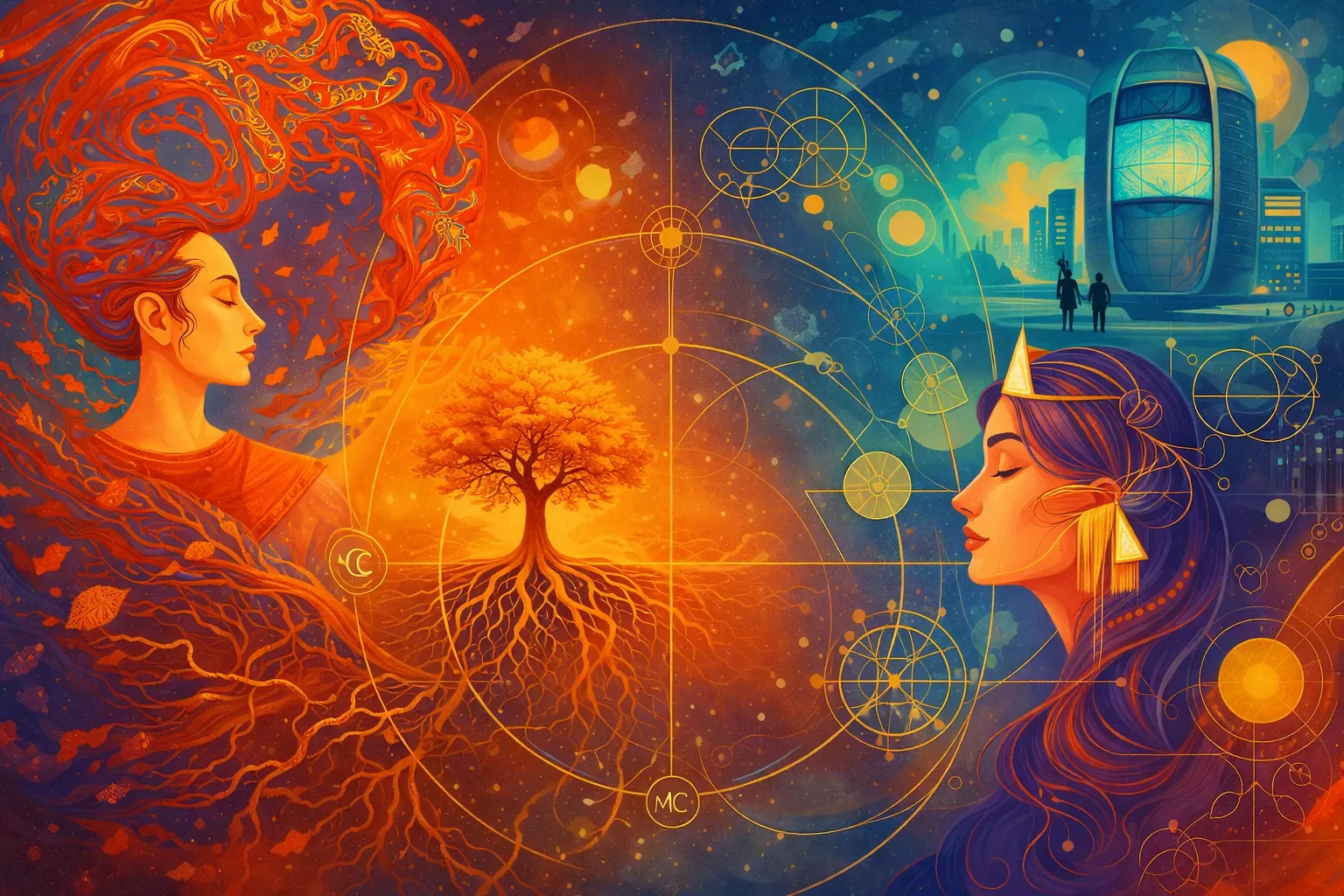 From Roots to Reputation: How to Read and Integrate the Midheaven–IC Axis