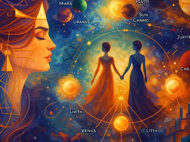 July 2026 newsletter illustration: The month opens with an unusual blend of harmony and structure that can be put to practical use. A series of grand trines on July 1 linking